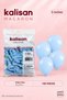Macaron Baby Blue 5 Inch Mini Latex Balloons, Pack of 100