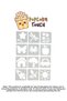 Popcorn Touch Replacement Stencil Drawing Card (12 Pieces) - 2