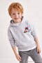 Kar Melanj Thick Boys' Hooded Printed Sweatshirt Tkdaw27Sw00064 - 2