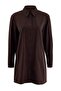 Brown Short / Mini Woven Shirt Dress Twoaw27El00219 - 8