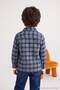 Blue Boy's Long Sleeve Lumberjack Shirt Tkdaw27Go00007 - 4