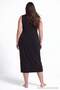 Black Underwear Lingerie/Chemise/Cotton Plus Size Dress Lining Tbbaw27Ah00108 - 2