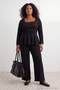 Black Knitted Large Size Bottom - Top Set Tbbaw27Cp00018 - 2