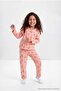 Pink Soft Fabric Girls' Pajama Set Tkdaw27Pt00013 - 4