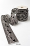 Embroidered Velvet Detailed Ethnic Ribbon Lace [1 Meter] - 5