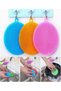 Silicone Dishwashing Brush Non-Spill (2 PCS) - 4