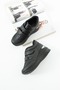 Lana Velcro Sneakers-Black-Leather - 3