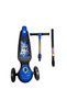Swing lighted 3 wheel scooter blue - 6