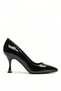 Women's Stiletto Patent Leather Closed Back Stylish Women's Stiletto - 3