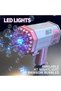 40F 40 Hole bubble toy Launcher Handheld Portable Electric Automatic Bubble Gun Party Birthday Gift - 2