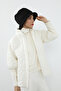 Pleated Winter Plain Cashmere Women's Bonnet, B-98Dk, Black - 5
