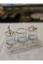 Crystal Bathroom Set Silver - 4