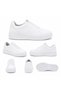 Kb-007 kuback white high sole single strap laceless daily men's shoe - 3