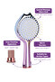 Beauty Premium Easy Clean Brush Hairbrush - with Cleaning Attachment, Special Design for Massage - 3