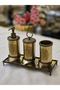 Metal Bathroom Set Antique - 3