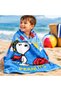 Raschel Ultra-soft Fleece Blanket – 100% Polyester – Lightweight & Durable – Blue - 6