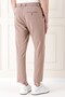Comfort Fit Belden Fabric Belted Cotton Beige Jogger Pants P 1154 - 5
