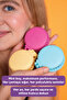 Beauty Makaron Hair Brush - 3D Flexible, Mirrored, Bag Size - Compact Detangler - 5