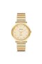 Yellow Metal Women's Wristwatch Ps1789 - 2