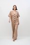 Linen Look Wide Cut Jumpsuit |   44-50 |   25235 - 6