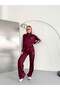 Modal Fabric Zippered Tracksuit Set - 3
