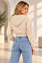 Colorful Women's Crop Cardigan - 3