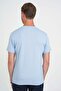 Comfort Fit Crew Neck 97% Flexible Cotton Blue T-Shirt Ts 885 - 5