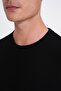 Comfort Fit Cotton Crew Neck Long Sleeve Black T-Shirt Ts 892 - 7