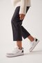 Women's Sneaker High Sole Sports Shoes Loske Black - 3