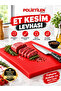 Cutting Board Red (Raw Meat)-30X50X4 cm Turkay