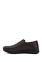 Men's Dark Brown Genuine Leather Comfort Shoes - 4