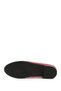 Women's Red Antique Genuine Leather Ballerinas - 5
