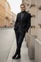Slim Cut Special Design Metal Button Bag Pocket Wool Blazer (Cache Jacket) - 8