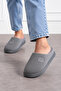 Men's Fluffy House Slippers, No Sound, Comfortable, Fur Inside, Washable, Dowry and Gift Slippers Stc1007 - 2