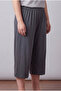 Battal Size 100% Cotton Combed Single Jersey Capri - 3