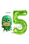 PJ Masks Lizard Boy Balloon 5th Birthday Set PJ Masks Themed Balloons and Number Balloons - 2