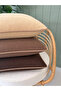 Pearl Piping Bitter Brown Throw Pillow Cover 1 Pc - 7