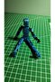 3d Dummy Figür Mavi Renk - 3