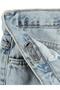 Girl's Trousers 6-9 Years Light Blue - 4