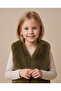 Girl's Cute Fur and Leather Vest Autumn Spring - 6