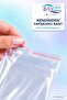 10X15 cm 100 Pieces Transparent Opp Adhesive Bags – Shiny Gelatin Bijouterie and Accessory Packaging - 3