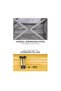 Aerolite PP Hard Luggage Set - 8
