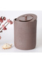Linen Çöp Kovası Taupe - 2