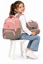First School Bag Set of 3 Girls' Backpack Primary School Bag 8010 Powder-Mink - 2