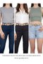 Genuine Leather, 3 cm Silver Color Rectangular Buckle, Dark Cream, Stitched Classic Women's Belt, 3Cmkla50 - 3