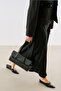 Misty Covered Shoulder Bag Black - 7