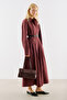 Misty Covered Shoulder Bag Bordo - 2