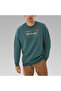 Nature And Back Crew Erkek Yeşil Outdoor Sweatshirt Cs0329-353 - 4