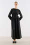 Bele Dress with Seat-Binding Detail Black - 4