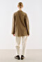 Wide Sleeve Oversize Tshirt Camel - 6